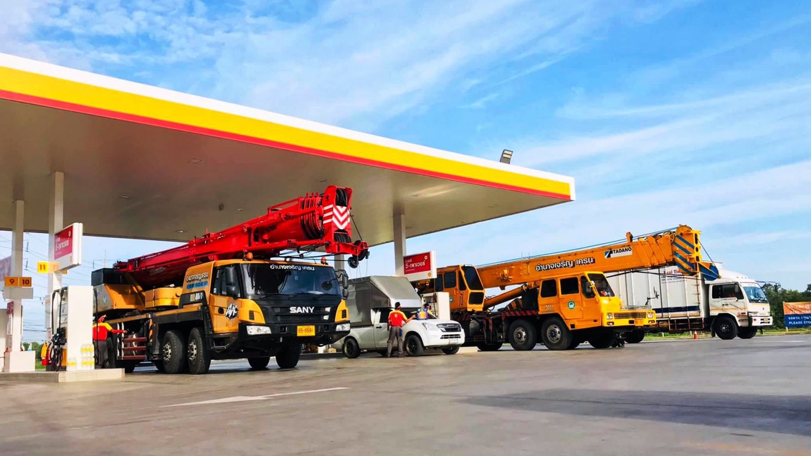 Cho Thuê Xe Cẩu Tự Hành Tải Trọng Đến 20 Tấn Vận Chuyển Liên Tỉnh